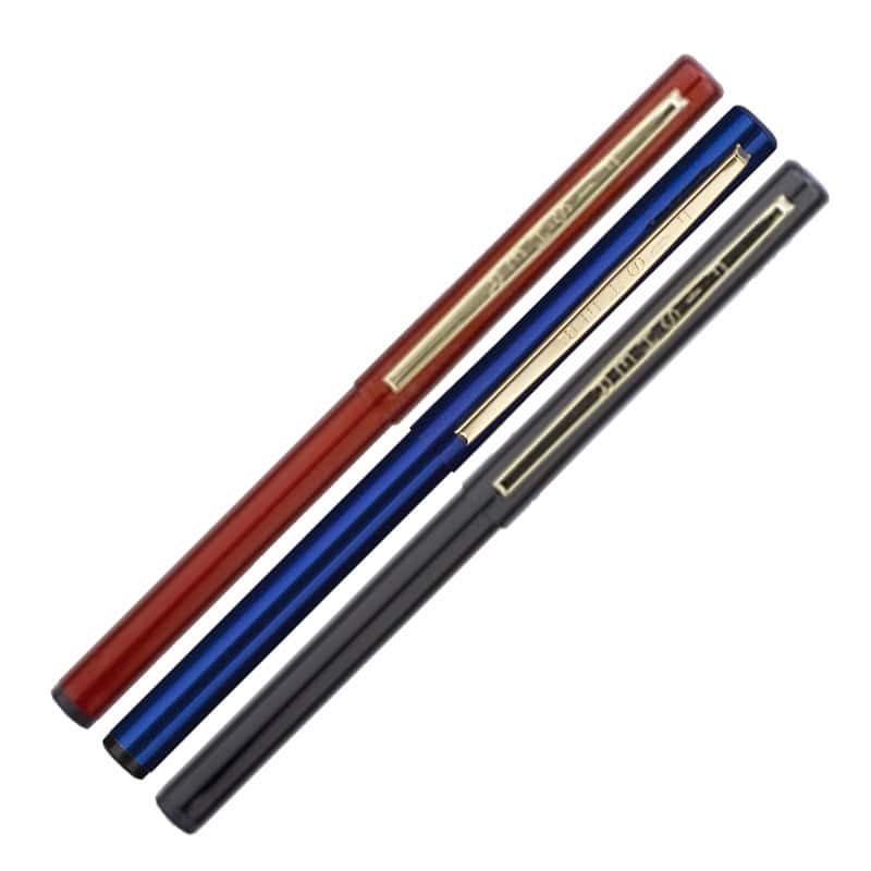 STOWAWAY SPACE PEN WITH CLIP - BLACK, BLUE & RED - fswy/c