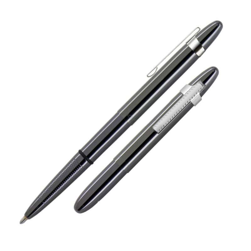 BULLET PEN - BLACK TITANIUM NITRIDE + CLIP - f400btncl