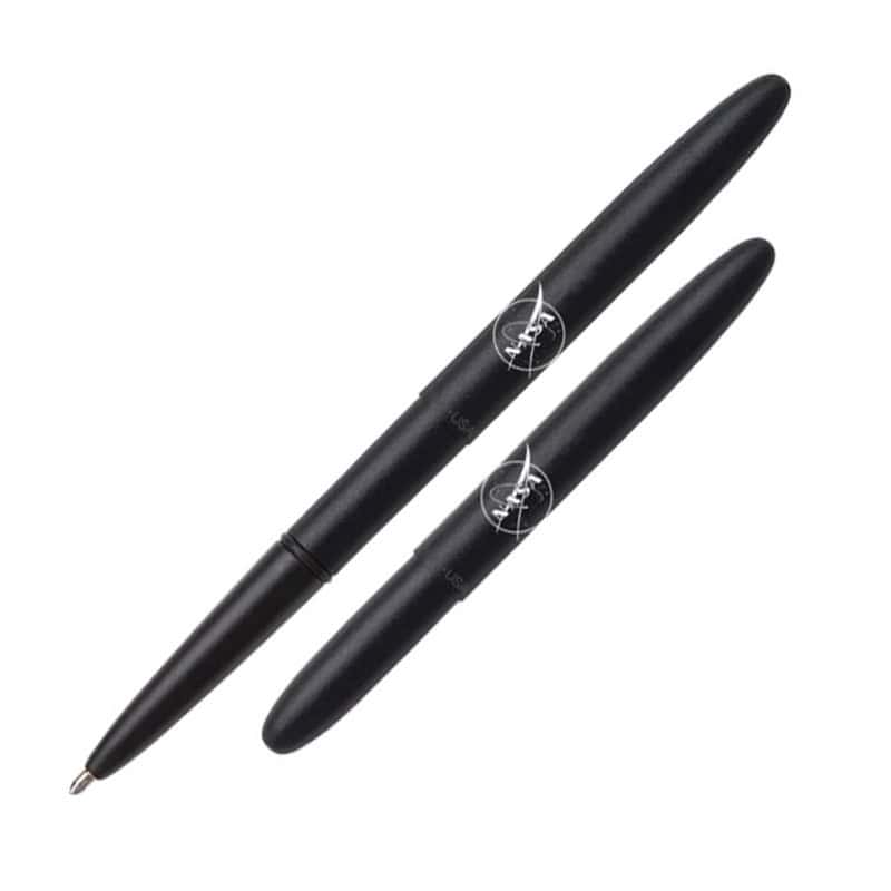 BULLET PEN - BLACK WITH WHITE NASA MEATBALL LOGO - f400b-nasamb