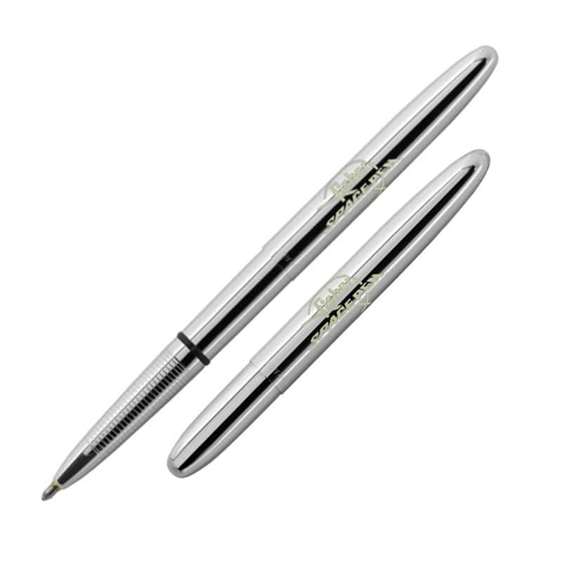 BULLET PEN - CHROME LASER ENGRAVED FISHER LOGO - f400/fsp