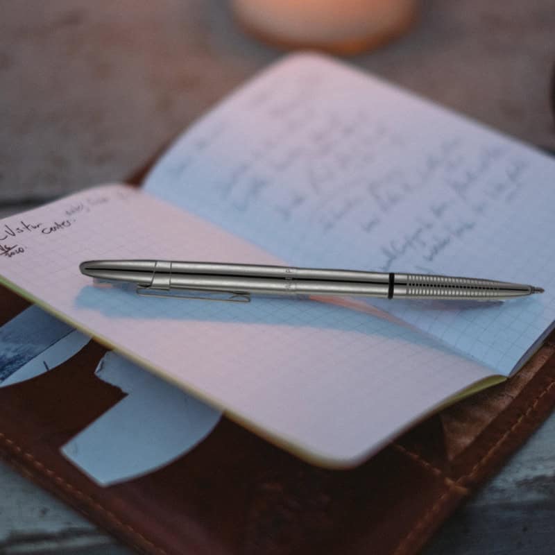 BULLET PEN - CHROME WITH CLIP - f400cl