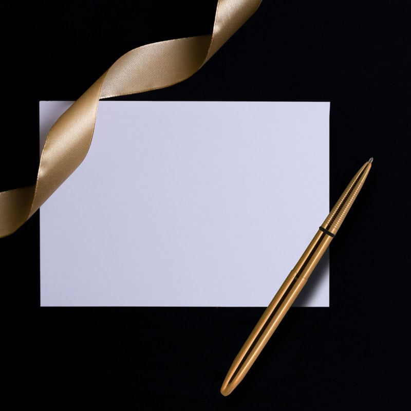 BULLET PEN - SOLAR FLARE GOLD TITANIUM NITRIDE - f400tn
