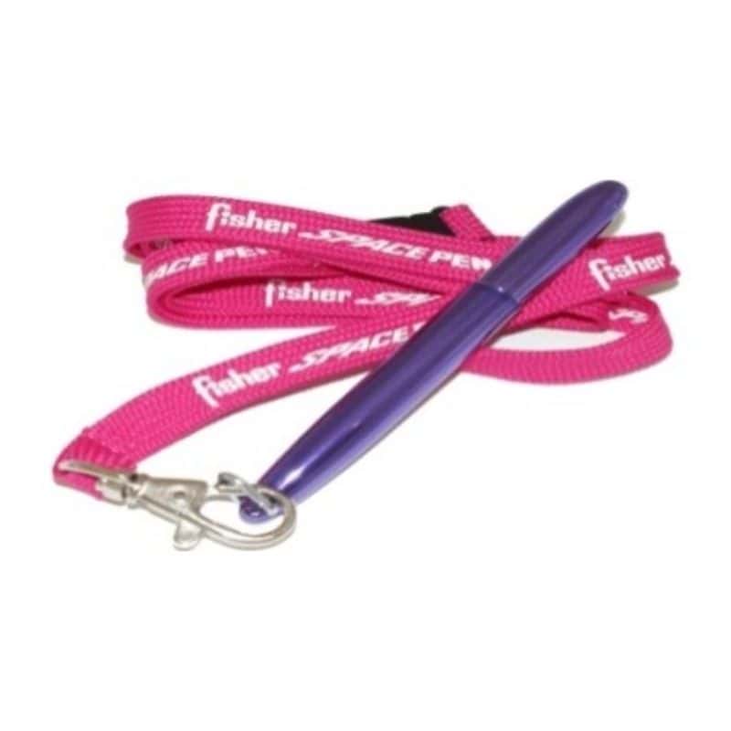 BULLET PURPLE HAZE WITH D RING PINK FISHER LANYARD - f400pp-jr/lpk