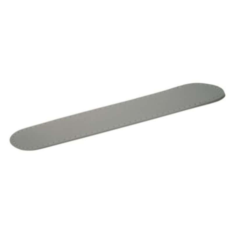LARGE GREY LEATHER PEN CASE