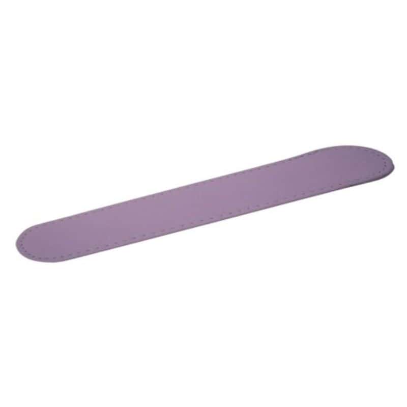 LARGE LILAC LEATHER PEN CASE
