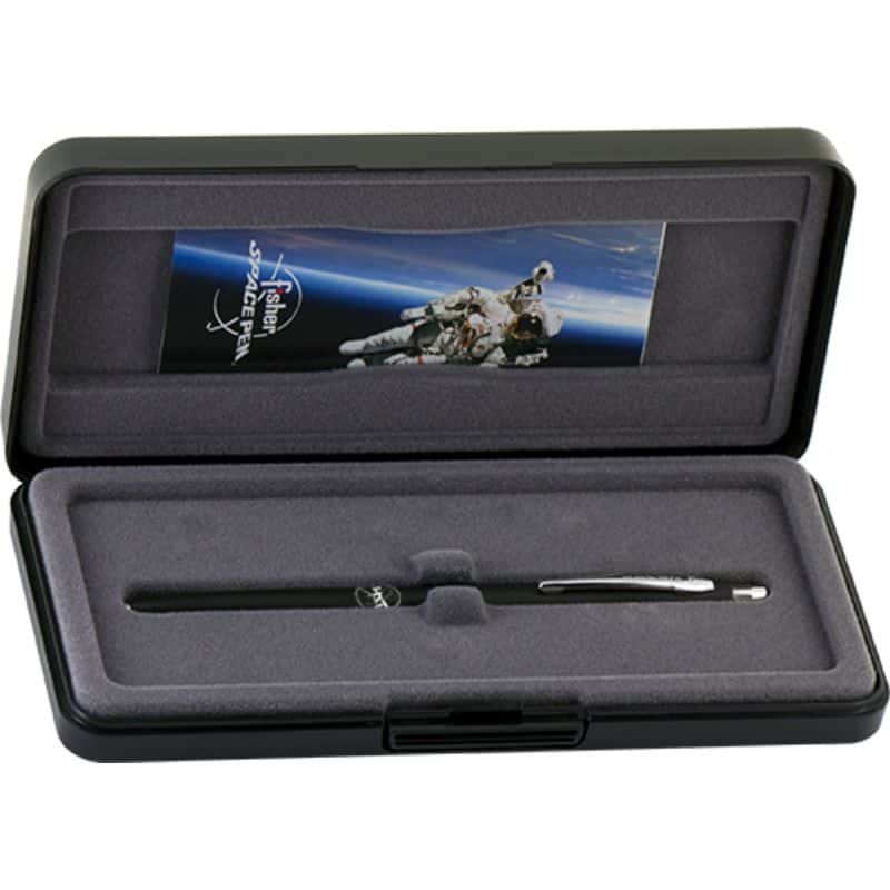 MATTE BLACK SHUTTLE SPACE PEN WITH CHROME ACCENTS - fch4bc - Image 4