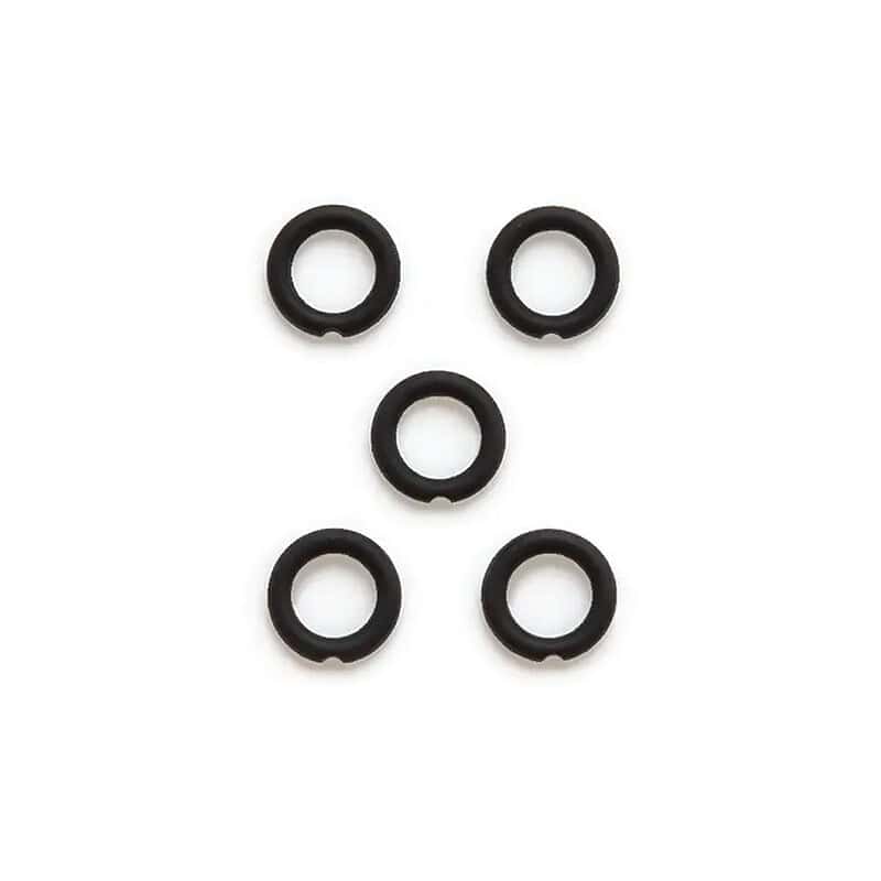 BLACK RUBBER O-RING REPLACEMENT FOR BULLET SPACE PENS - PACK OF 5 - fo-ring