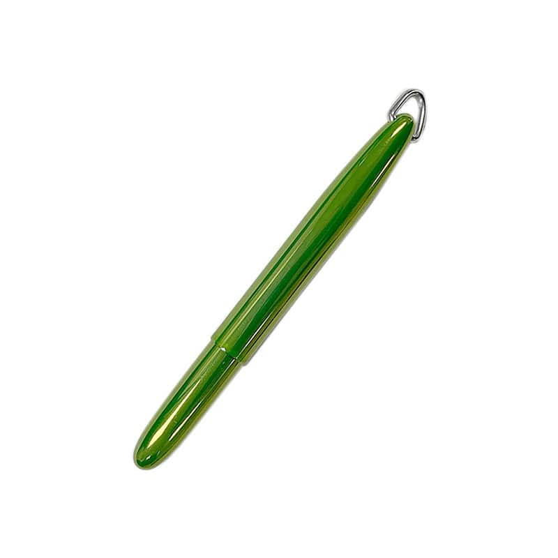 AURORA BOREALIS GREEN BULLET PEN WITH D RING – f400lg-jr