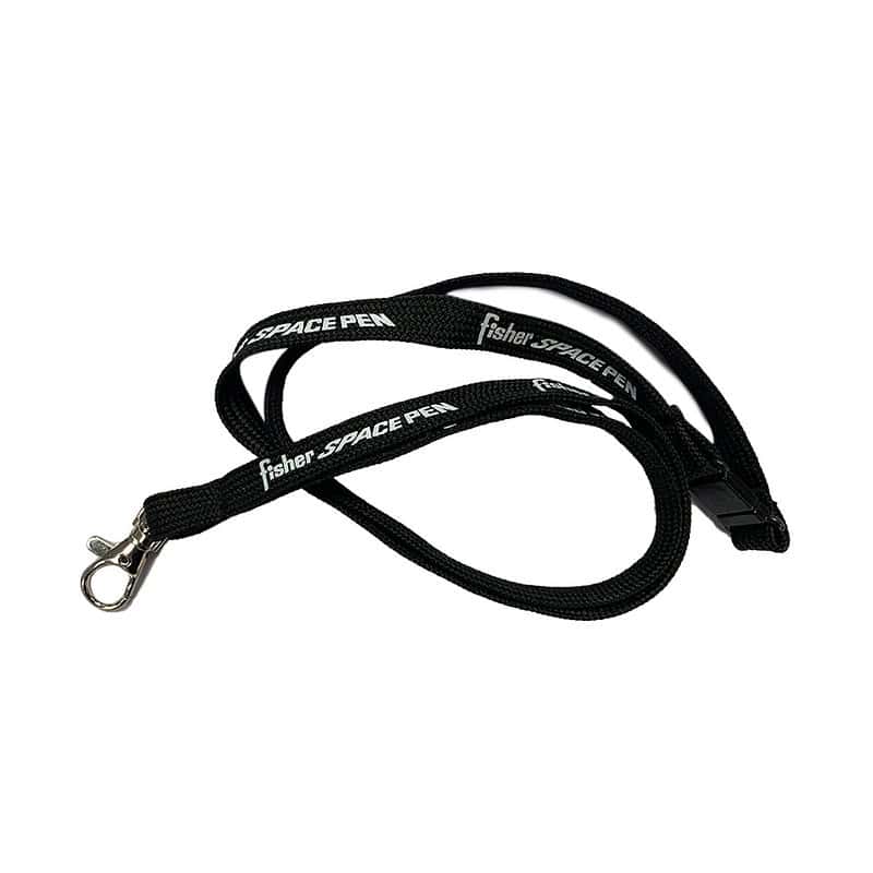 FISHER LOGO BLACK LANYARD – FLANYARD-BLK